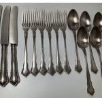 Germany, silver cutlery set, 1st third of 20th century