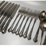 Germany, silver cutlery set, 1st third of 20th century