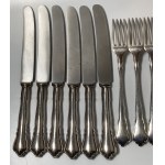 Germany, silver cutlery set, 1st third of 20th century