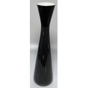 PRL, váza Lidia ve stylu New Look, Ćmielów, 60. léta 20. století