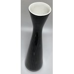 People's Republic of Poland, Lidia vase in New Look style, Ćmielów, 1960s
