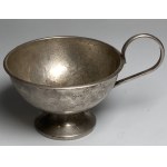 PRL, stříbrný pohár s texturou, Imago Artis, 1963-1986