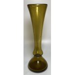 People's Republic of Poland, soda glass vase, second half of the 20th century