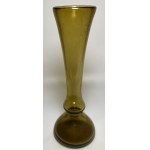 People's Republic of Poland, soda glass vase, second half of the 20th century