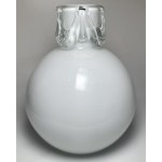 Polská lidová republika, váza na láhev, Tarnowiec Glassworks, Jerzy Słuczan-Orkusz
