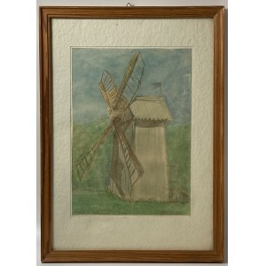 Maria Dunin Borkowska-Libiszowska, Poland, Windmill in Ciechanowiec, gift to Solidarity in 1981, 1977