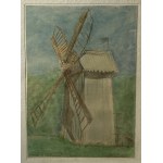 Maria Dunin Borkowska-Libiszowska, Poland, Windmill in Ciechanowiec, gift to Solidarity in 1981, 1977