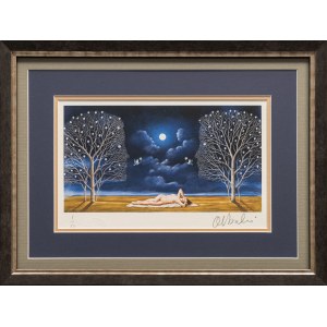 Rafal Olbinski, Venus by Night (I of XX), 2022