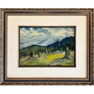 Leszek STAÑKO (1925 - 2011), Mountain Landscape (1974)