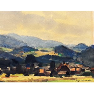 Rafał MALCZEWSKI (1892-1965), Mountain Landscape
