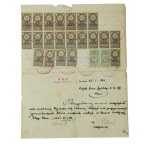 O.K. Military Cooperative Association. VIII. Poznan, January 18, 1924, [BS].