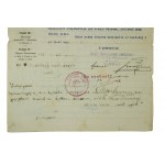 O.K. Military Cooperative Association. VIII. Poznan, January 18, 1924, [BS].