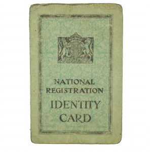National Registration Identity Card dla polskiego żołnierza [Karol Miller]
