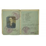 Personalausweis der Zweiten Republik Polen mit Foto, Lutsk - Wolhynien, 1927