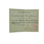 Legitimationskarte des Abteilungsleiters der Landwirtschaftskammer von Großpolen, 1. Juni 1929, Nr. 87