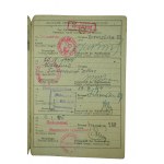 KENNKARTE / Karta rozpoznawcza, wystawiona 16.4.1943r., dla kobiety [rocznik 1906], ze zdjęciem, Warszawa