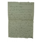 Feldpostbrief korespondencja w języku polskim, datowana 18.IX. 1918r. Sodow