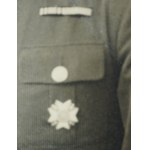 [7 PSK] Rotmistrz 7 Pułku Strzelców Konnych , widoczna odznaka pułkowa i odznaka POS