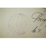[POWSTANIE WIELKOPOLSKIE] POZWOLENIE na przejazd koleją, Prezydium policyjne Poznań 1.I.1919r.