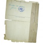 ARBEITSKARTE für ausländische Arbeitskräfte / Work card for a Polish forced laborer [woman] deported for labor in the Third Reich , issued 12.7.1944.