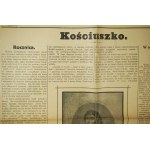 DZIENNIK POZNAŃSKI of October 14, 1917. On the 100th anniversary of the death of Tadeusz Kosciuszko. Special issue dedicated to T. Kosciuszko