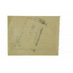 Stadt Danzig Lebensmittelkarte / Karta żywnościowa na 125g wyrobów z mąki, miasto Gdańsk , 23.VII.1920r.
