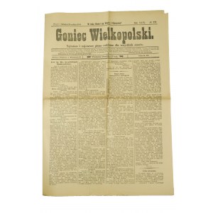 Zgon prymasa Polski arcybiskupa Floriana Stablewskiego GONIEC WIELKOPOLSKI 1 grudnia 1906r.