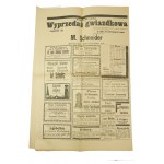 Ś.p. Najprzewielebniejszy X. Arcypasterz Dr. Floryan Oksza - Stablewski GONIEC WIELKOPOLSKI z dnia 27 listopada 1906r. KLEPSYDRA na stronie tytułowej