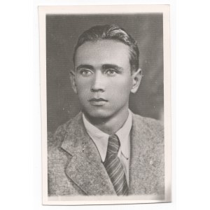 Fotografia Jerzy Iwanow-Szajnowicz (1911-1943) / dedykacja od matki.