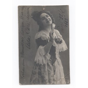 Ada Sari Przedwojenna Fotografia 1922 r. / Autograf + dopiski