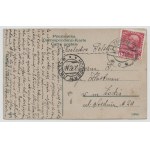 Postcard - Zakopane Ascent to the summit 1910.