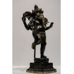 Autor nieznany, Rzeźba ludowa z Bali - Tańczący Genesha
