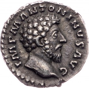 Marcus Aurelius, Denar 161-180, CONCORD AVG TR P XVII / COS III