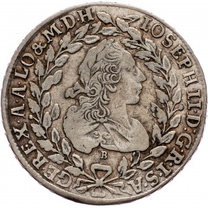 Joseph II., 20 Kreuzer 1773, B/E.v.M.-D
