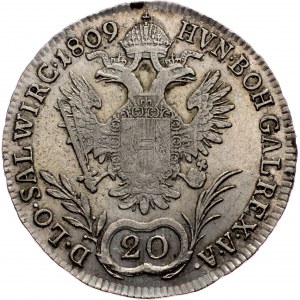 Franz I. (II.), 20 Kreuzer 1809, C
