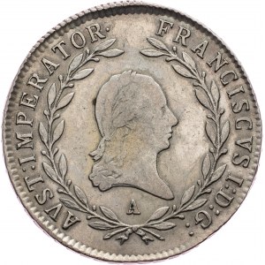Franz I. (II.), 20 Kreuzer 1815, A