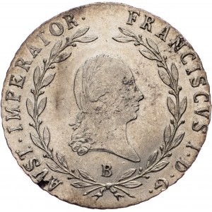 Franz I. (II.), 20 Kreuzer 1823, B
