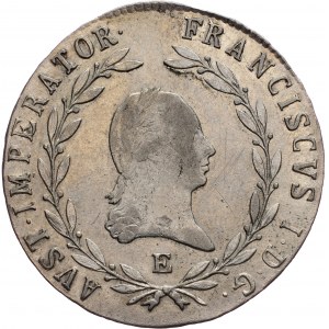 Franz I. (II.), 20 Kreuzer 1824, E