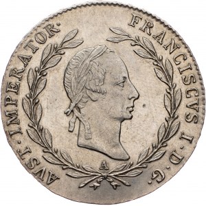 Franz I. (II.), 20 Kreuzer 1830, A
