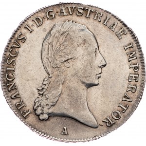 Franz I. (II.), 1/2 Thaler 1822, A, Vienna