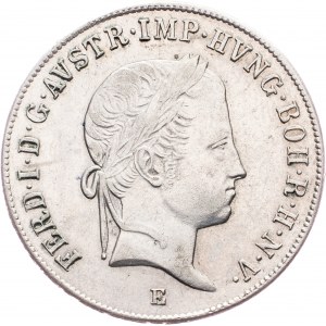 Ferdinand V., 20 Kreuzer 1842, E
