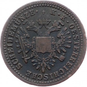 Franz Joseph I., 1 Kreuzer 1851, E