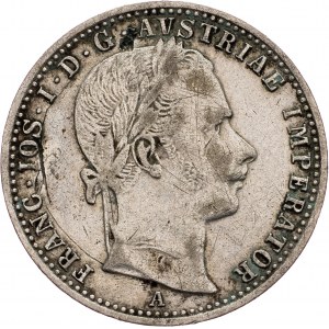 Franz Joseph I., 1/4 Gulden 1864, A, Vienna