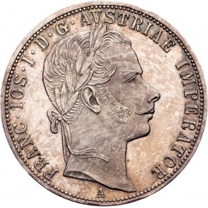 Franz Joseph I., 1 Gulden 1860, A, Vienna