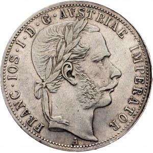 Franz Joseph I., 1 Gulden 1866, A, Vienna
