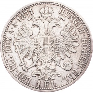 Franz Joseph I., 1 Gulden 1871, A, Vienna