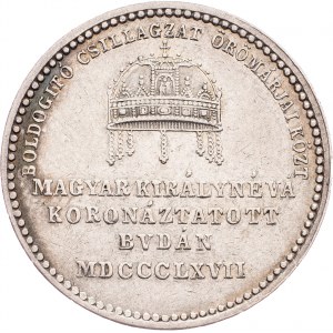 Franz Joseph I., Jeton 1867, Sisi