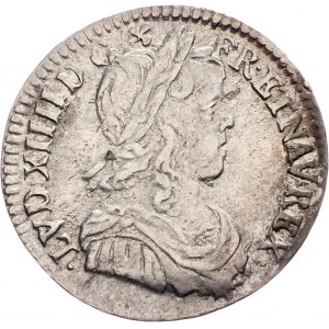 Louis XIV, 1/12 Ecu 1658, Montpellier