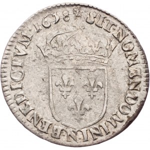 Louis XIV, 1/12 Ecu 1658, Montpellier