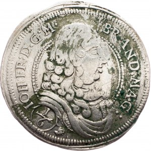 Johann Friedrich, 1/6 Thaler 1676